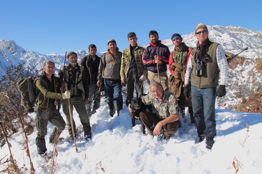 Equipe de chasse Tadjikistan