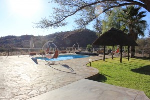 piscine okatore safari chasse namibie